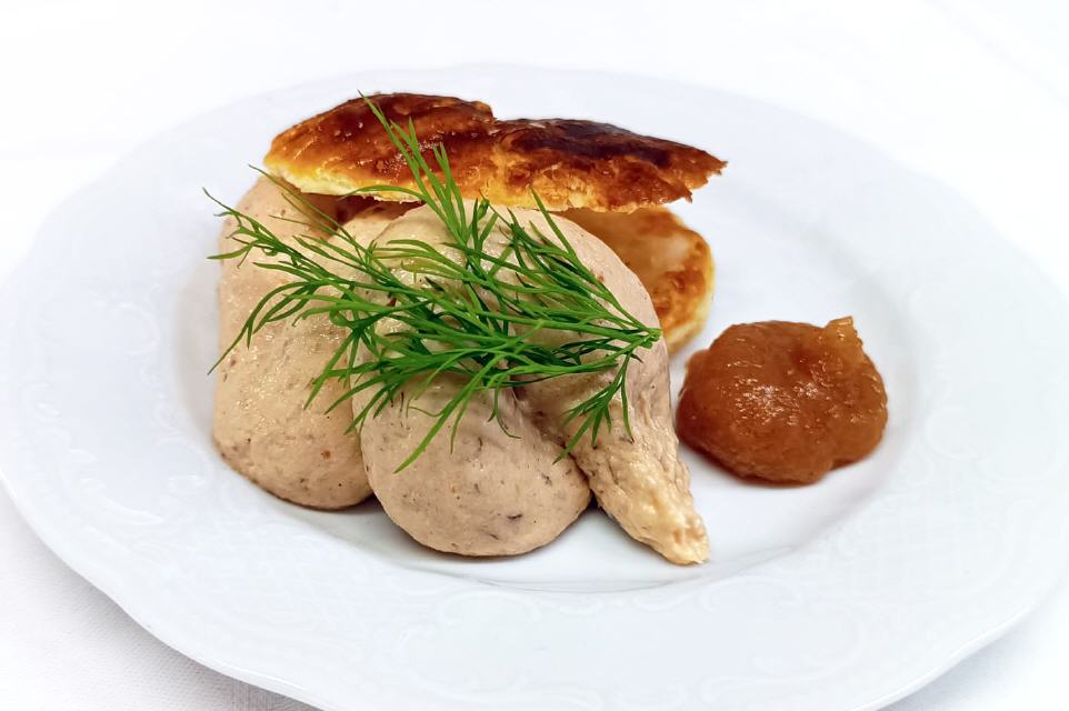 Tartlette with Salmon Patè